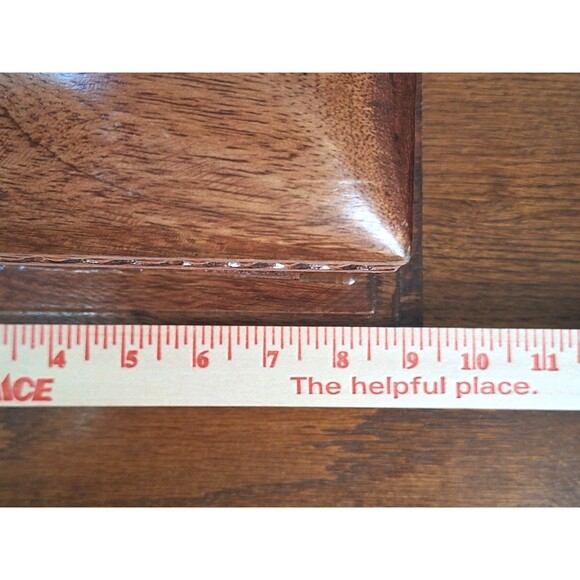 VTG SHEPHERDS WAY Hand Carved Closed Collection Bank Secrets Box Christian Theme - Picture 8 of 11